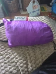 Lamzac Fatboy Original Inflatable Lounger Chair. Purple Color.. Fixed Price $15.99.