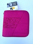 Vintage Pink Y2K Case Logic 32 Cd Dvd Travel Storage Soft Zip Media Pouch Nos. Fixed Price $19.99.