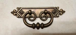 Vintage Bpc # 654 Solid Brass Furniture Cabinet Drawer Pull 7", 1/32 Center. Fixed Price $11.99.
