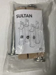 Ikea Sultan 19122 Round Bed Frame Legs Support W/ Connecting Bolts Set Of 4. Fixed Price $89.99.