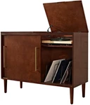 Everett Media Console Mahogany Finish. Fixed Price $635.22.