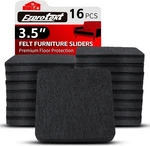 Ezprotekt 3.5" Felt Furniture Movers Sliders For Hardwood & X 3.5, Black. Fixed Price $25.99.