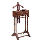 Butler Specialty Company Petrov Wood Valet Stand - Cherry Brown. Fixed Price $589.00.