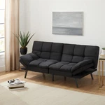 New Mainstays Memory Foam Futon With 72",BLACK. Fixed Price $319.99.