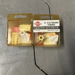 New! (8) Faultless 7/8" Floor Protection Caster Sockets, #31938. Fixed Price $15.00.