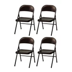 Meco Sudden Comfort All Steel Indoor Outdoor Folding Chair, Cinnabar (set Of 4). Fixed Price $87.99.