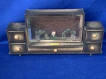 Vintage Virginia Beach Photo Frame Tv Stand With Working Drawers Design SJ7M5S. Fixed Price $50.00.