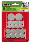 3M 41221 Felt Pads Value Pack SP842-NA Beige 36 With 144/BOX. Fixed Price $20.00.