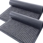 2 Pack Striped Floor Mat Indoor Outdoor Rug Entryway With Rubber Backing Us. Fixed Price $29.99.