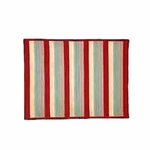 Rectangular Area Rug 3' X 2' Red Rayon Renovator's Supply. Fixed Price $70.99.