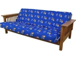 Kansas Jayhawks Futon Ncaa Collegiate Covers New - Full 54 X 75 6. Fixed Price $16.55.