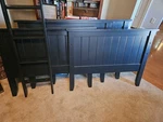 Twin Over Bunk Bed From Ashley Furniture Leo Collection. Fixed Price $150.00.