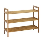 Oceanstar 3-TIER Bamboo Shoe Rack Shelf Organizer Natural Wood Compact. Fixed Price $68.13.