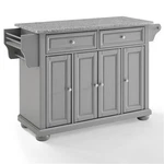 Crosley Furniture Alexandria Wood Granite Top Kitchen Island In Gray. Fixed Price $596.99.