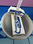 Stanley Cup Straw Topper & Slider Set Seattle Football Fan Hawk. Fixed Price $12.95.