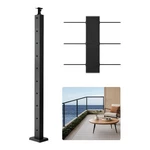 Vevor Cable Railing POST,36X1X2 "level Deck Stair POSTS,1-PACK Stainless Steel. Fixed Price $52.71.