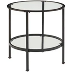 Crosley Furniture Aimee 24"ROUND Metal Accent End Table In Oil Rubbed Bronze. Fixed Price $162.25.