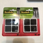 2X Scotch Felt Pads Furniture Protect Floor 16 Fort Chair Leg Feet. Fixed Price $7.99.