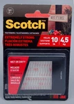 Scotch Extreme Fasteners Inch Strips Indoor Outdoor Up To 10LBS. Fixed Price $9.90.