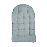 Sorra Home Trupedic Indoor Silver Egg Chair Cushion. Fixed Price $134.66.