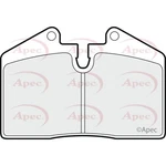 Apec Brake Pads PAD660 - Engineered Performance To Match Oe Quality. Fixed Price $35.63.