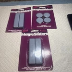 Magic Sliders 1 In. X Rectangle Self Adhesive Furniture GLIDE,(4-PACK). Fixed Price $33.99.