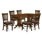 East West Furniture Vancouver 7-PIECE Wood Dining Table Set Espresso. Fixed Price $1056.42.