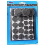 27 Self Adhesive Felt Pads Floors And Furniture Protector, Rounds, Sheet. Fixed Price $8.95.