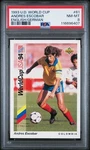 1993 Upper Deck World Cup English/german #61 Andres Escobar Columbia Psa 8. Fixed Price $64.99.