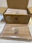 Of Corner Bamboo Laundry Baskets 23.5" High LAU0868 (8 Quantity). Fixed Price $135.03.