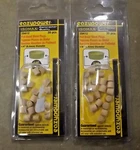 Packs Eazypower 1/4" Flat Head Birch Plugs 39412 40 Total H28. Fixed Price $7.04.