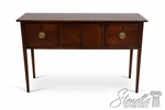 L72317: Brandt Cherry Inlaid Drawer Door Sideboard. Fixed Price $1495.00.