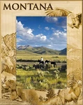Montana Laser Engraved Wood Picture Frame Portrait (3 X 5). Fixed Price $28.99.
