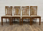 Cross Island Dining Chairs By Ashley Furniture - Set Of 4. Fixed Price $695.00.
