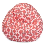 Majestic Home Goods Small Bean Bag Links Coral. Fixed Price $103.15.