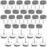 32 Pcs 3/4INCH Nail-on Felt Feet Furniture Chair Pads Wood Floor Protectors Gray. Fixed Price $18.27.