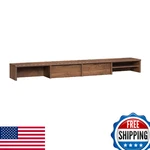 Sauder Clifford Place Organizer Hutch, Grand Walnut Finish, Storage Drawers. Fixed Price $44.42.