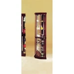Acme Huxley Corner Curio Cabinet Cherry. Fixed Price $581.90.