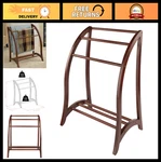 Winsome Wood Quilt Rack With Rungs, Antique Walnut (94036). Fixed Price $134.99.
