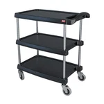 Metro MY1627-34BL Utility CART,400 Lb. Load CAP.,3 Shelves 29JU28. Fixed Price $346.49.