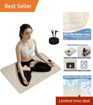 24 X35 Anti-slip Grounding Mat Cotton & Silver Fibers For Wellness. Fixed Price $64.34.