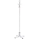 Safco Costumer Coat Rack TREE,4 Double Hooks 4163CR 073555416305. Fixed Price $121.43.