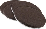 Softtouch 3" Round Heavy Duty Felt Furniture Pads For Hardwood, Brown (4 Pack). Fixed Price $15.53.