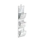 Classic White Letter Organizer Made Of Metal Home Decorative Gift Collectible. Fixed Price $50.40.