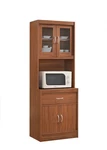 Hodedah Long Standing Kitchen Cabinet With Top & Bottom Enclosed Spac.... Fixed Price $153.75.