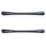 Lorell LLR34345 Drawer Pulls Black 4" Width 0.5" Depth. Fixed Price $24.28.