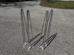 28 Stainless Steel Hairpin Legs, Set Of 4, 3/8 Thick, Tig Welded (high-end). Fixed Price $39.00.