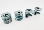 Ikea Cam Lock Nuts, Part # 103430 (4 Pack) - New. Fixed Price $7.95.