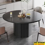 Round Dining Table Octagonal Base Metal Frame Kitchen Furniture 4-6 Seats New. Fixed Price $246.21.