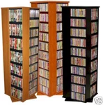 1160 Cd 560 Dvd Floor Spinner Storage Tower Rack - New. Fixed Price $295.00.